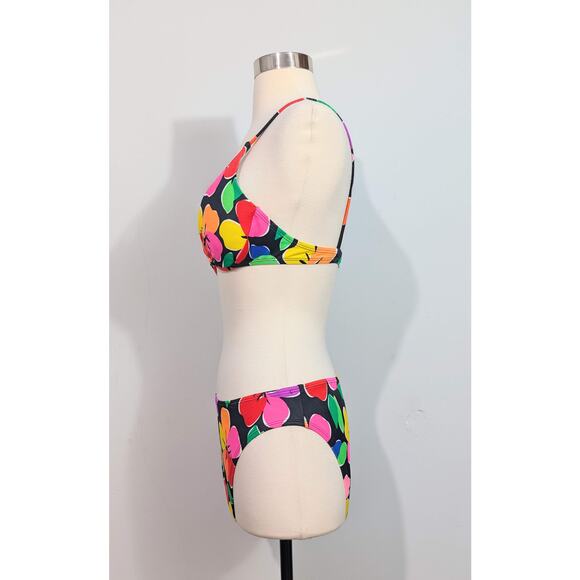 Catalina Neon Floral Bikini - Picture 2 of 5